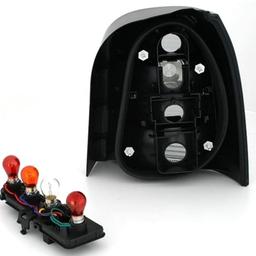 Black rear lights for Audi A4 Avant