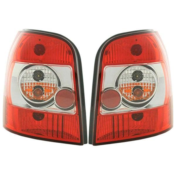 Baklampor Röda Audi A4 Avant