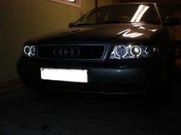 Ajovalot Angeleyes kromattu Audi A4