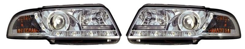 Ajovalot Devileyes kromattu Audi A4