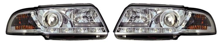 Ajovalot Devileyes kromattu Audi A4