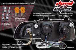 Ajovalot Devileyes Mustat Audi A4