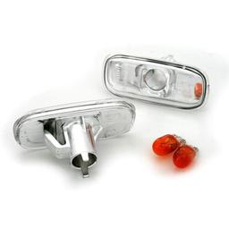 Vilkut kromattu & kirkas lasi.