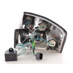 LED rear lamps red Black Audi A4