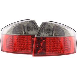 LED rear lamps red Black Audi A4