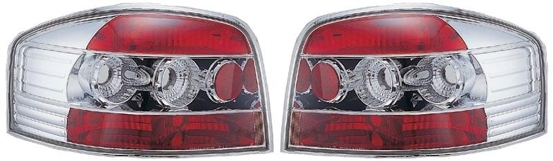 LED rear lamps Lexus style Chrome Audi A3