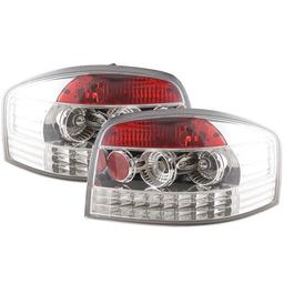 LED rear lamps Lexus style Chrome Audi A3