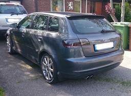 LED rear lamps Smoke Audi A3 8P