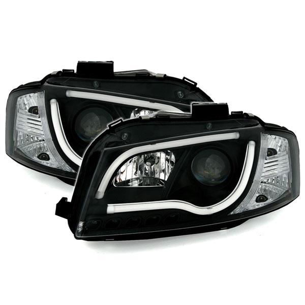 Tube lights Strålkastare Audi A3