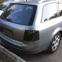 LED Baklampor svart tonade Audi A6