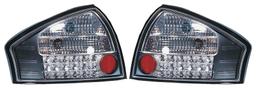 Baklampor LED svart tonade Audi A6