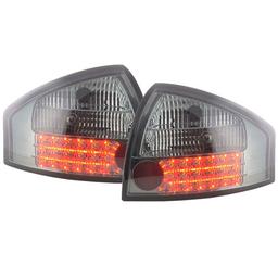 Baklampor LED svart tonade Audi A6