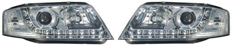 Ajovalot Devileyes kromattu Audi A6