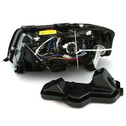 Angel eyes head lamps chrome Audi A6