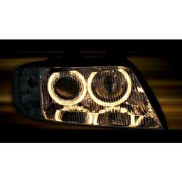 Lyskaster Angeleyes Krom Audi A6