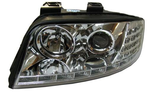 Devileyes LED Strålkastare Audi A6