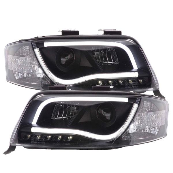 Ajovalot Mustat Tube lights