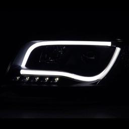 Ajovalot Mustat Tube lights