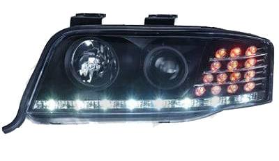 Devil Eyes Svart Audi A6 01-04