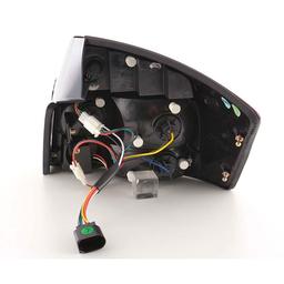 Baklampor LED Svarta Audi A4 8E