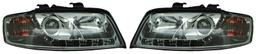 Devileyes Lyskaster LED Krom Audi A4