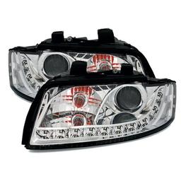 Devileyes Lyskaster LED Krom Audi A4