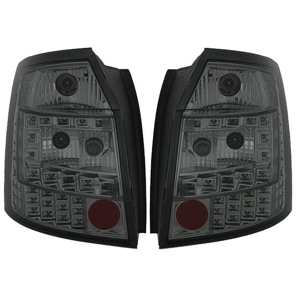 LED Baklampor mörktonad Audi A4