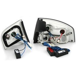 Black LED rear lamps Audi A4