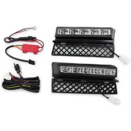 LED Sumuvalokuoret jossa DRL valot Audi A4