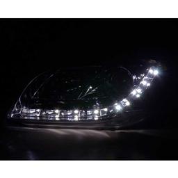 Devileyes Lyskaster LED Krom Audi A4