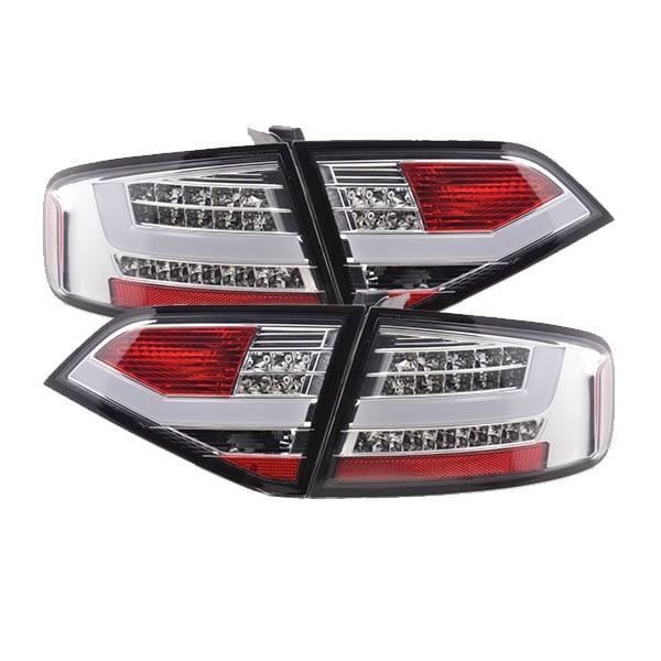 LED Baklampor krom Audi A4 B8