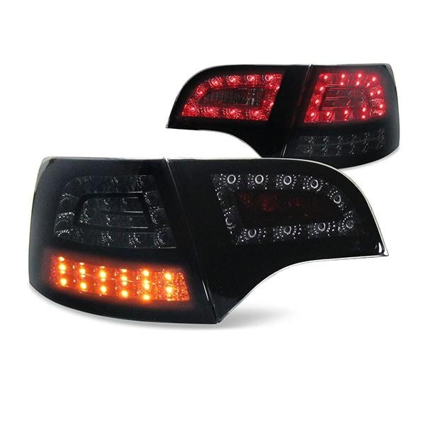 LED baklampor svarta Audi A4 B7