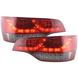 LED Baklampor Röd Svarta Audi Q7
