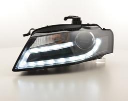 Ajovalot med LED DRL Audi A4
