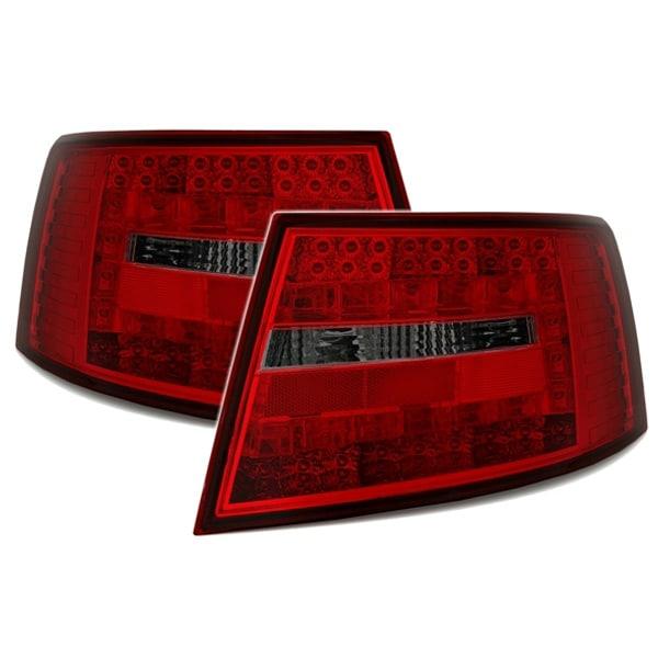 LED Baklampor Röd Svart Audi A6