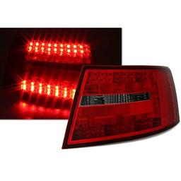 LED Baklampor Röd Svart Audi A6
