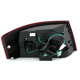 LED Baklampor Svart Tonade Audi