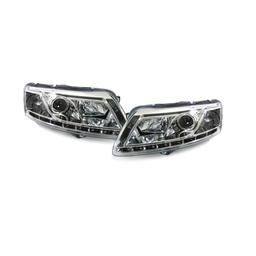 Audi A6 Devil Eyes Lyskaster krom