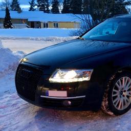 Audi A6 Devil Eyes Lyskaster krom