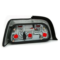 Red & Black Tail Lights BMW E36