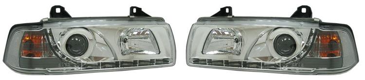 BMW E36 Devil Eyes kromattu