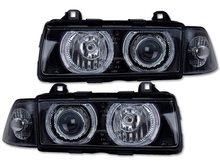 Angel Eyes Bmw E36 pakettihinta mustat
