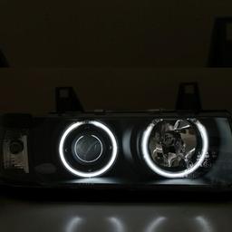 Angeleyes sorte med CCFL Bmw E36