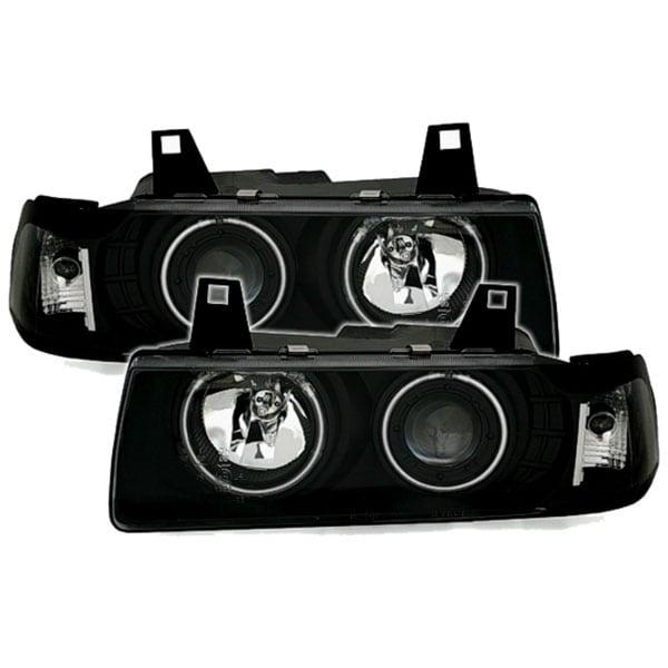 Angeleyes sorte med CCFL BMW E36