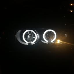 Angeleyes sort Oneblock Bmw E36