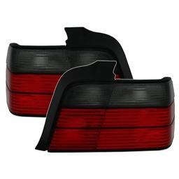 Baklamper Rød sort BMW E36