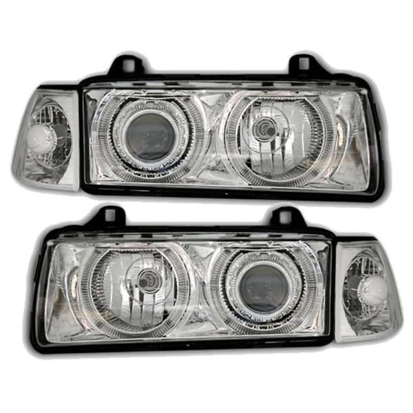 Angeleyes Lyskaster Krom Bmw E36