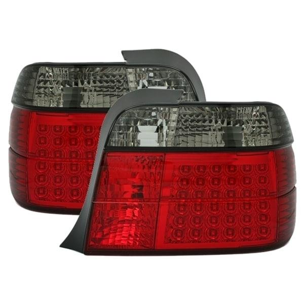 LED Baklampor Röd Svart BMW