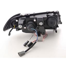 Angeleyes strålkastare svart BMW E46