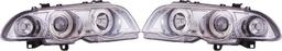 Ajovalot med LED angeleyes BMW E46